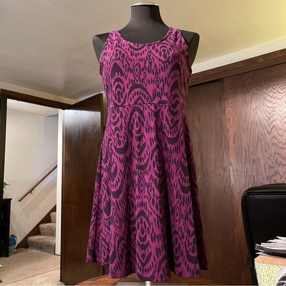 Women’s • Purple Mossimo A-Line Dress • Large - Picture 2 of 8